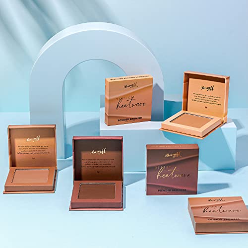 Barry M Cosmetics Heatwave Bronzer Enriched With Shea Butter, Shade Light, Tropical - Image 5