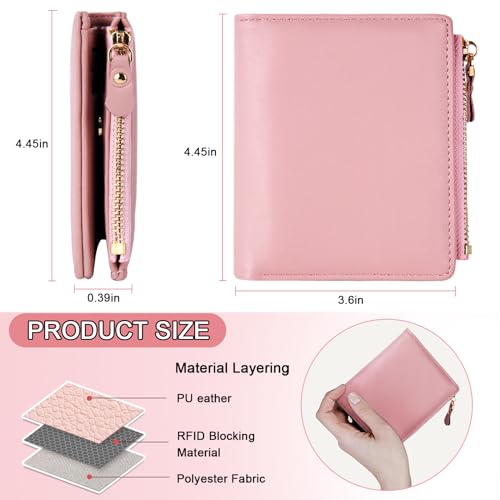 THTCSQ To My Daughter Gifts,Leather Wallet for Women,Personalized Engraved Wallet,Birthday Gift Graduation Back to School Christmas Gifts for Her (Daughter)2