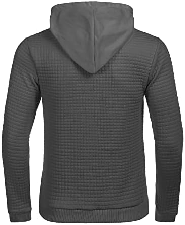 COOFANDY Men's Casual Hoodies Sweatshirt Hipster Gym Long Sleeve Drawstring Plaid Jacquard Pullover Hooded 4 COOFANDY Men's Casual Hoodies Sweatshirt Hipster Gym Long Sleeve Drawstring Plaid Jacquard Pullover Hooded