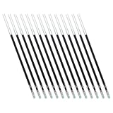 Clarté d'écriture optimale : les recharges pour stylos gel et stylos à encre produisent des traits noirs nets et inaltérables, compatibles avec les stylos à encre noire pour le bureau, et permettent de faire ressortir chaque signature et note. recharges de rechange pour stylos gel