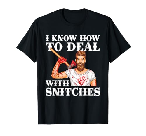 Stop Snitching Movement Dirty Rat Snitcher Snitchin T-Shirt