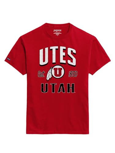 Image of JanSport NCAA Officially Licensed Campus Short Sleeve T Shirt for Men, Soft & Breathable Pre-Shrunk Cotton Crewneck T Shirt