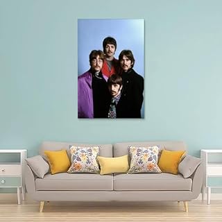LUISAS Poster classique des Beatles sur toile – Impression d’art moderne pour chambre à coucher – 30 x 45 cm - Les Beatles, Paul McCartney, John Lennon, RIngo Starr, George Harrison LUISAS Poster classique des Beatles sur toile - Impression d'art moderne pour chambre à coucher - 30 x 45 cm – Image 2