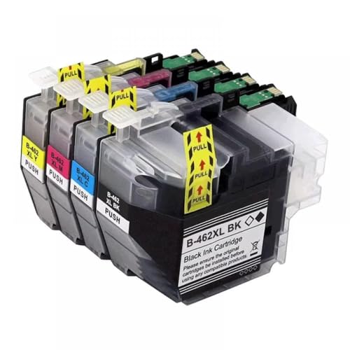 Cartouche d'encre LC462XL grande capacité avec encre haute densité pour imprimante MFC-J2340DW