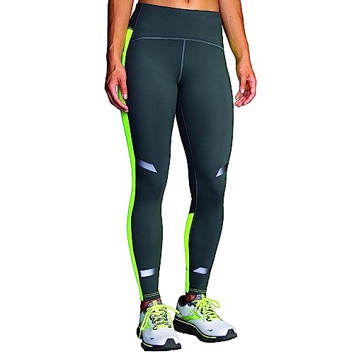 BROOKS 221640044 Run Visible Thermal Tight Pants Damen Asphalt/Nightlife Größe 30