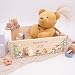 Kidsmood - Spielzeugkiste aus Holz mit Wunschnamen | Aufbewahrungsbox Kinder Spielzeug & Bücher | Praktische Holzkiste als Deko Kinderzimmer oder als Personalisierte Geschenke Baby zur Geburt & Taufe