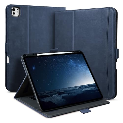 Étui antichoc iPad Pro 13 M5 M4 pour éviter les chutes avec dragonne de sécurité