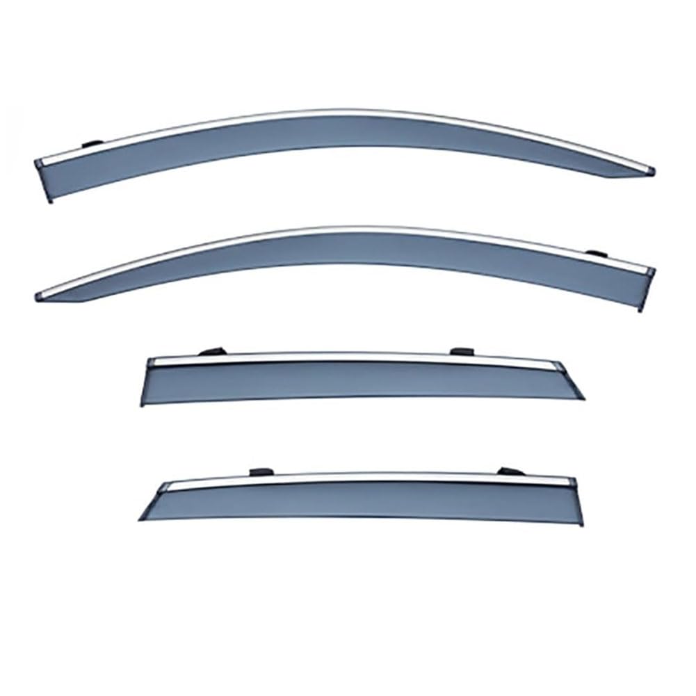 4Pcs Deflettori Del Vento Auto per Lincoln MKC MK1-2014-2019, Parapioggia per Finestrino Coperture di Ventilazione Visiera Accessori