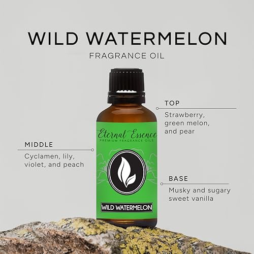 Image of Eternal Essence Oils Wild Watermelon 30ml Premium Fragrance Oil - for Candle, Soap Making, Aromatherapy, Diffusers, Home Care, & Humidifiers