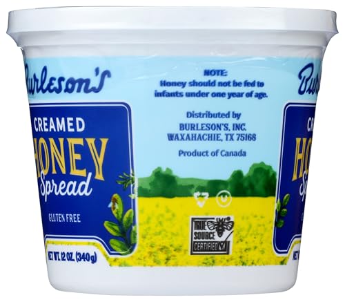 Burleson's Natural Flavor Honey Spread 12 oz miniatura 4