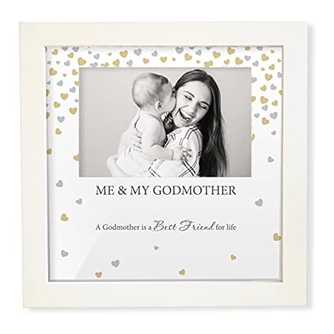 Godmother picture frame godmother photo frame gift present with message verse words a special godmother gift Cover