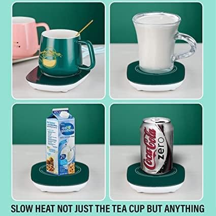 Image of Ashtabal Home Coffee Mug Warmer, Electric Coffee Warmer for Desk with Auto Shut Off and Cup Spoon, Smart Cup Warmer for Warming & Heating Coffee, Beverage, Milk, Tea and Hot Chocolate