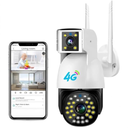 Image of DDLC CCTV Camera (4G Dual Lens PTZ)