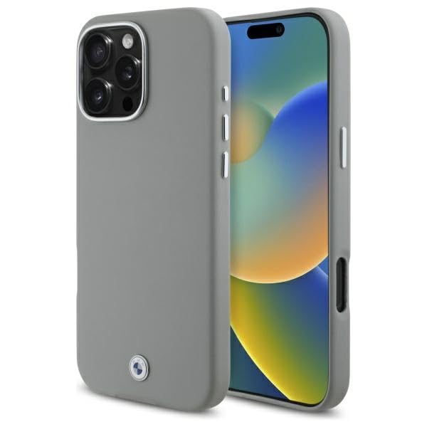BMW Coque Rigide pour iPhone 16 Pro Max Mag-Safe entièrement enveloppée en métal CG Mobile