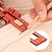 Woodworking Ruler, Neitra 3PCS (6/8/12 Inches) Metal Pocket Rule with a 45° & 30° Slide Stop for Measuring Precision, Slide Stop Aluminum Rule for Marking Inch and Metric T-Type Scribing Rulers Square