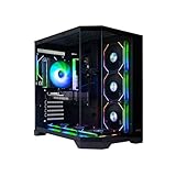 Spear Gaming PC – Intel Core i5-14400F, NVIDIA GeForce RTX 3050, 16GB DDR5 RAM, 1TB NVMe SSD (3300MB/s), 600W PSU, ARGB Case with 7 RGB Fans & Remote Control, Windows 11 Pre-Installed (Black)