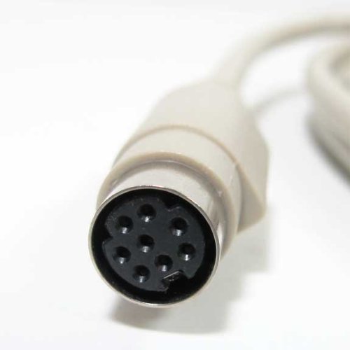 MiniDin8 Male / MiniDin8 Female, 8C Cable (6 Feet)