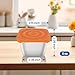 ENCYS Set of 8 Snack Containers,Toddler Snack Container,Stainless Steel lunch box for Kids;Leak Proof Stackable Small Metal Food Containers with Silicone Lids
