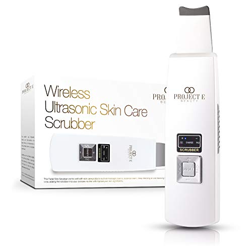 Project E Beauty Portable Wireless Facial Skin Care Salon Spa Deep Clean Skin Cleaner Scrubber