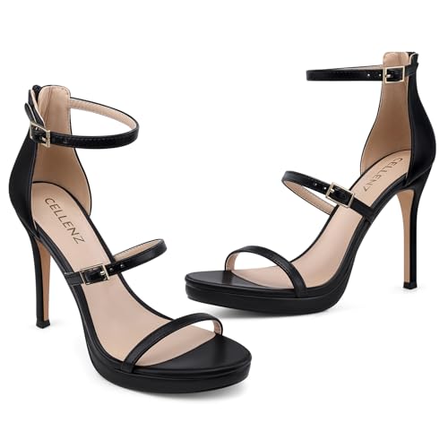 Image of CELLENZ Stiletto Women High Heels: 4.3 Inch Sexy Heel Wear Comfortable | for Formal Dressy Occasion Birthday Night out Wedding Dancing