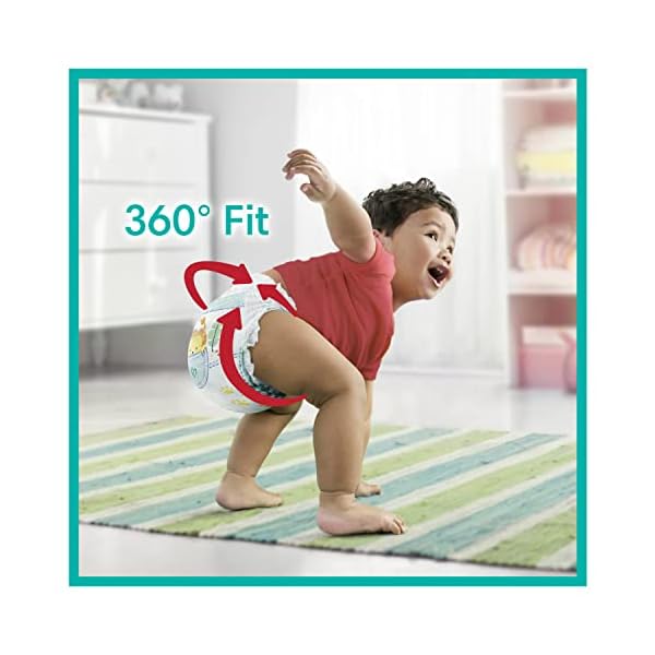 Pampers Night Windeln Pants Größe 6 (15kg+) Baby-Dry, 32 Höschenwindeln, SINGLE PACK und Pants Größe 6 (14-19kg) Baby… – Bild 12