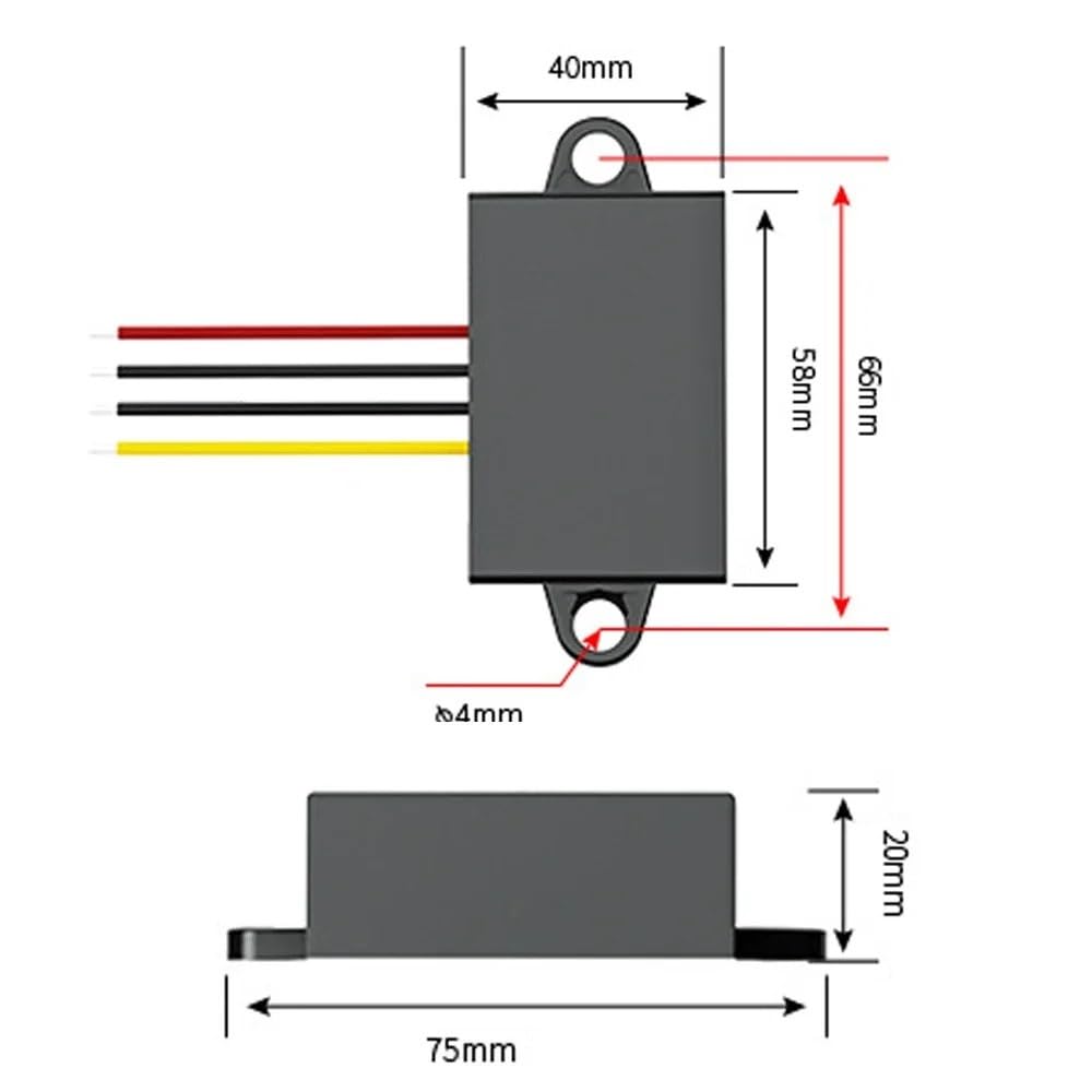 Izolowany regulator przetwornicy napięcia step down buck d c, 1 szt. moduł konwertera buck Boost (30/60 V x 24 V x 2 A)