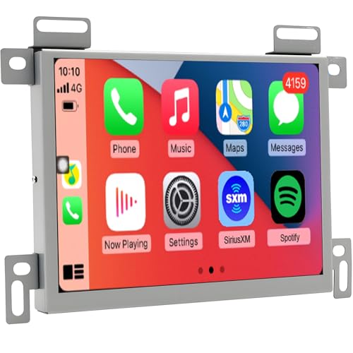 Radio QLED para Jeep y más modelos, compatible CarPlay Android Auto miniatura 1