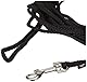 TRIXIE Schleppleine S–M, 15 m ø 5 mm in schwarz - Lange Hundeleine für Training und Outdoor - für kleine bis mittelgroße Hunde - 19771