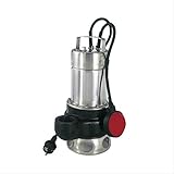 POMPA SOMMERSA HP 1 ELETTROPOMPA MONOFASE PER FOGNA KW 0,75 ACQUE SPORCHE