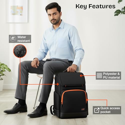 Image of Nasher Miles Backpack Fits 15.6 Inch Laptop, Premium Durable Bag| Multipurpose Laptop Backpack | Ideal for College, School, Office, Travel | Men, Women, Boys, Girls