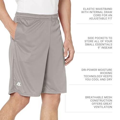 Image of Russell Athletic Men's Dri-Power Performance Short with Pockets