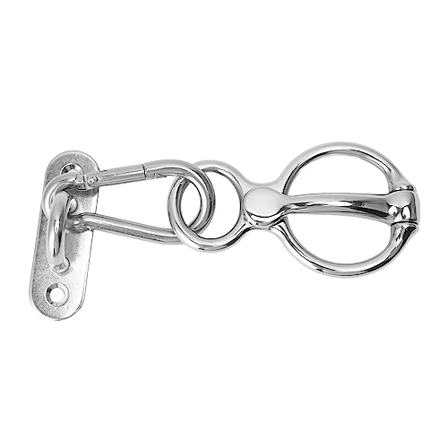 Qcwwy Raised Beds, Training Horse to Stand Accessories for Pulling Back Horse Tie Ring Half Round Safe Professional - Image 4