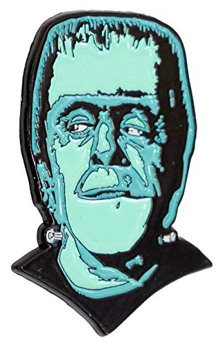 Broche Herman Munster phosphorescente pour personnaliser vos vêtements vintage