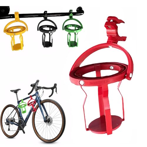Portavasos giroscópico auto nivelante para carro rojo miniatura 1