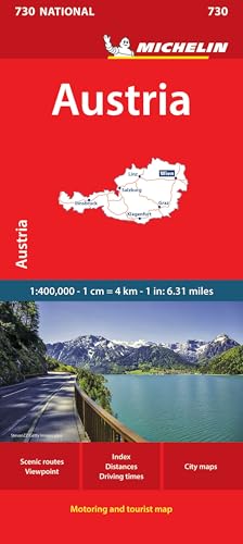 Michelin Austria Map 730 (Maps/Country (Michelin))