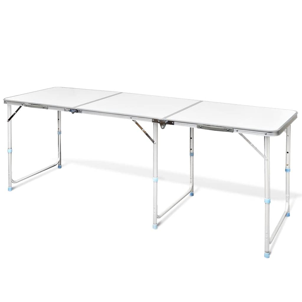 Juego de muebles de camping plegable de 180 x 60 cm para evitar la falta de espacio en el coche