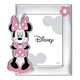 portafoto walt disney Bilaminado lazo flor rosa. Parte trasera madera. Visualización: 8x11.5cm. Largo(mm): 160. Ancho(mm): 130