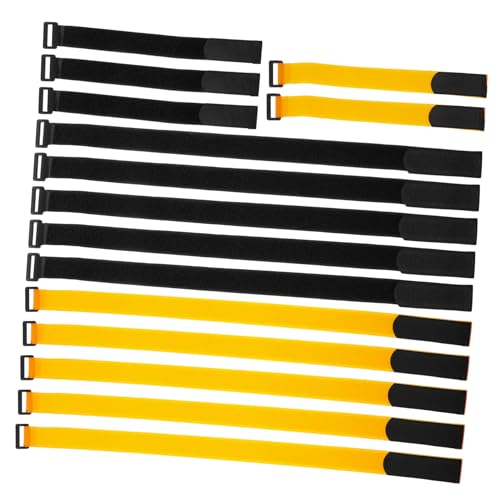 POPETPOP 15Pcs Adjustable Bike Rack Straps Durable Wheel Cinch Straps for Secure Bicycle Storage and Transport Lightweight and Compact Design Prevent Wheel Movement