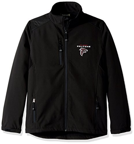 Dunbrooke Apparel NFL Atlanta Falcons Men's Softshell Jacket, X-Large, Black