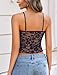 Avidlove Lace Camisole for Women Sexy Tank Top Going Out Y2K Fashion Top Lace Crop Tops Summer Trendy Tops Navy Blue