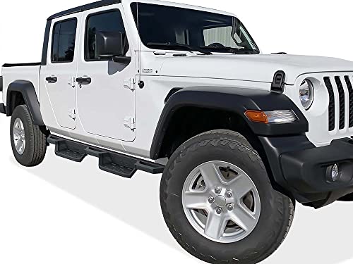 Estribos laterales de acero inoxidable Tuxtreme para Jeep Gladiator miniatura 6