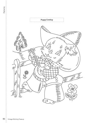 Vintage Stitching Treasury: More Than 400 Authentic Embroidery Designs