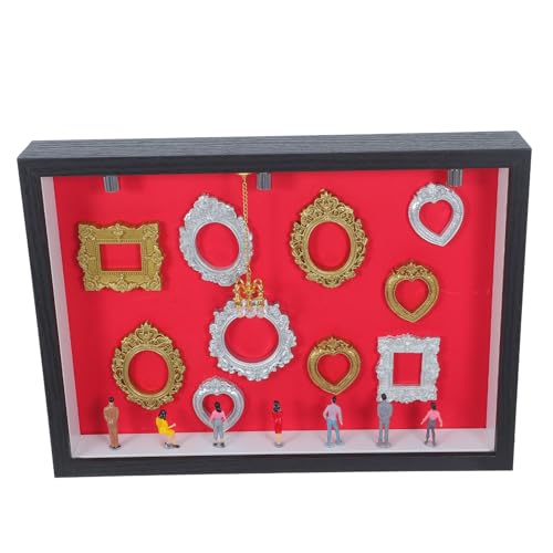 Caja de Sombra con Panel Transparente Extraíble para Manualidades DIY 2