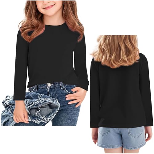 Custom T Shirts for Girl Boy Personalized Long Sleeve Shirt Your Own Design Add Text/Photo/Image/Logo for Children4