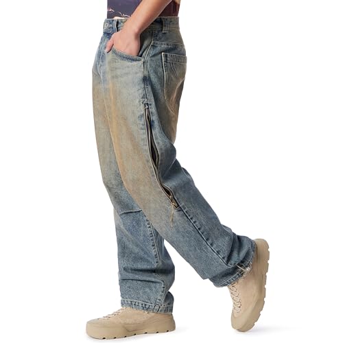 Men's Air-Baggy Parachute Jean with Venting Side Seams Standard3