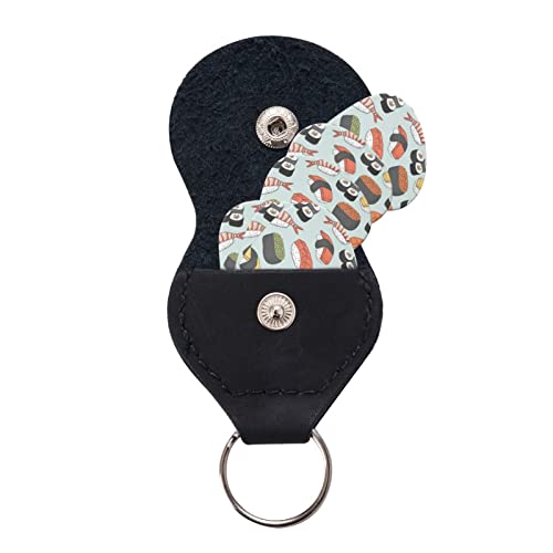 Sushi Lot de 6 médiators pour guitare acoustique, guitare électrique, basse, ukulélé – fins, moyens et épais. - Les Beatles, Paul McCartney, John Lennon, RIngo Starr, George Harrison Sushi Lot de 6 médiators pour guitare acoustique, guitare électrique, basse, ukulélé – fins, moyens et épais. – Image 6