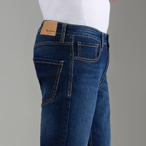 Image of Pepe Jeans Men's Jeans | Straight Fit | Stretchable