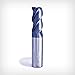 GW Schultz Tool, LS3 Series, 3 Fl, 45? HLX | ?.3125 IN. | .437 IN. LOC | .3125 IN. SHK | 2.5 IN. OAL | .09 IN. RADIUS | nACo COATED | CARBIDE END MILL