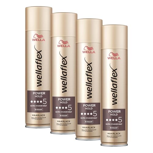 Laque Wellaflex Power Hold pour femme tenue ultra forte 48h formule végane