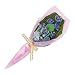 Zhat Fiori Artificiali Bouquet da Sposa Rose finte Casa delle Bambole Accessori Mazzi Centrotavola Giardino fatato per casa delle Bambole(Incantatrice Blu)
